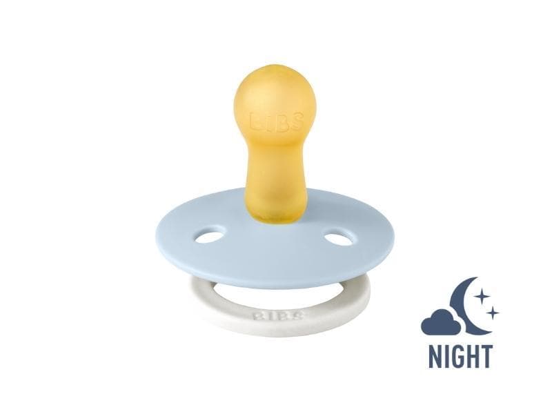 BIBS Colour Baby Blue Glow 6-18 месяцев