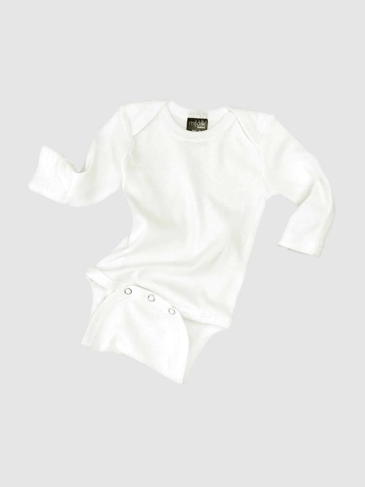 Боди Mjolk Экрю с длинным рукавом
