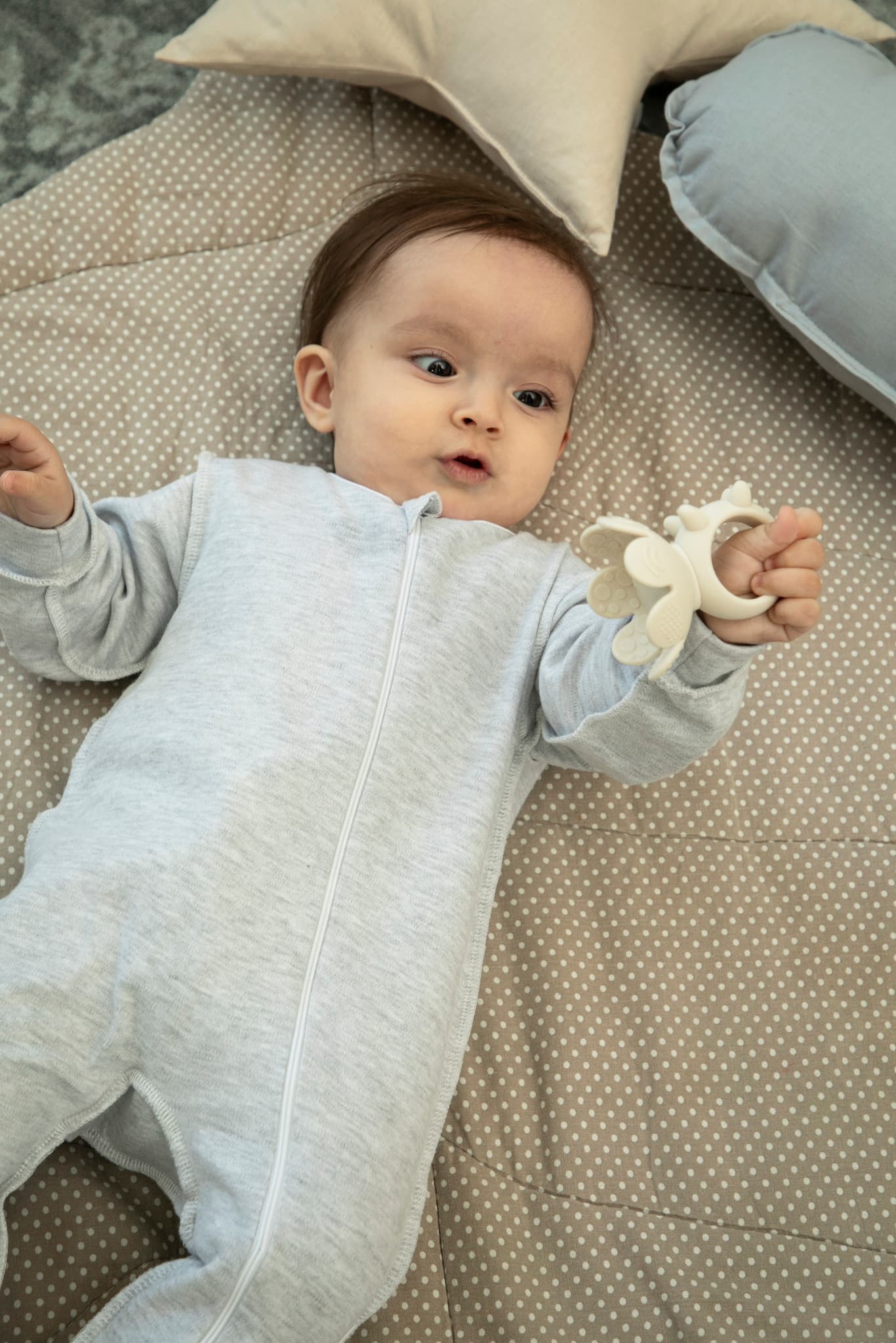 Игрушка-прорезыватель FLORAL LION, Plombir