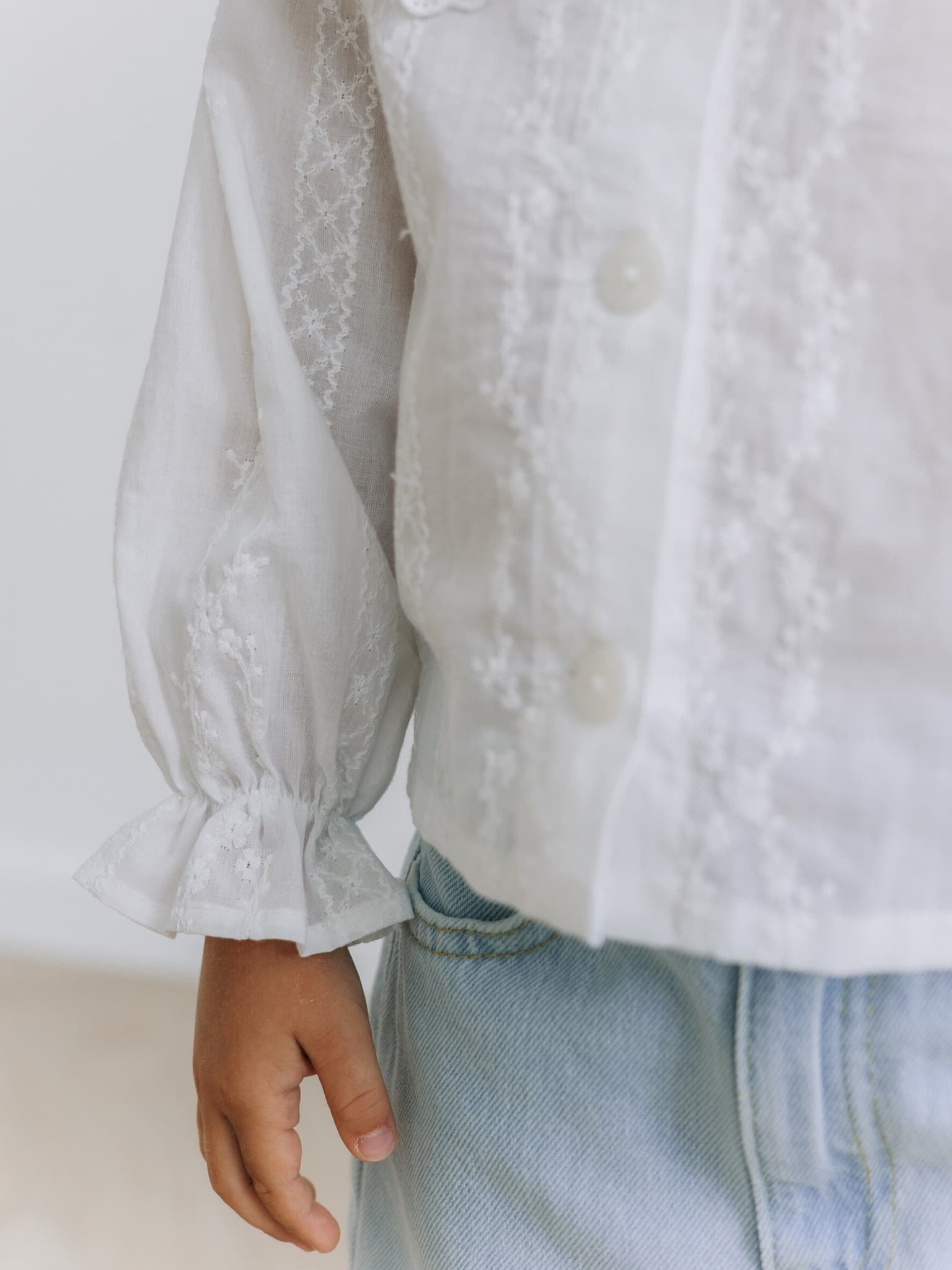 Блузка "Hunny", Молоко