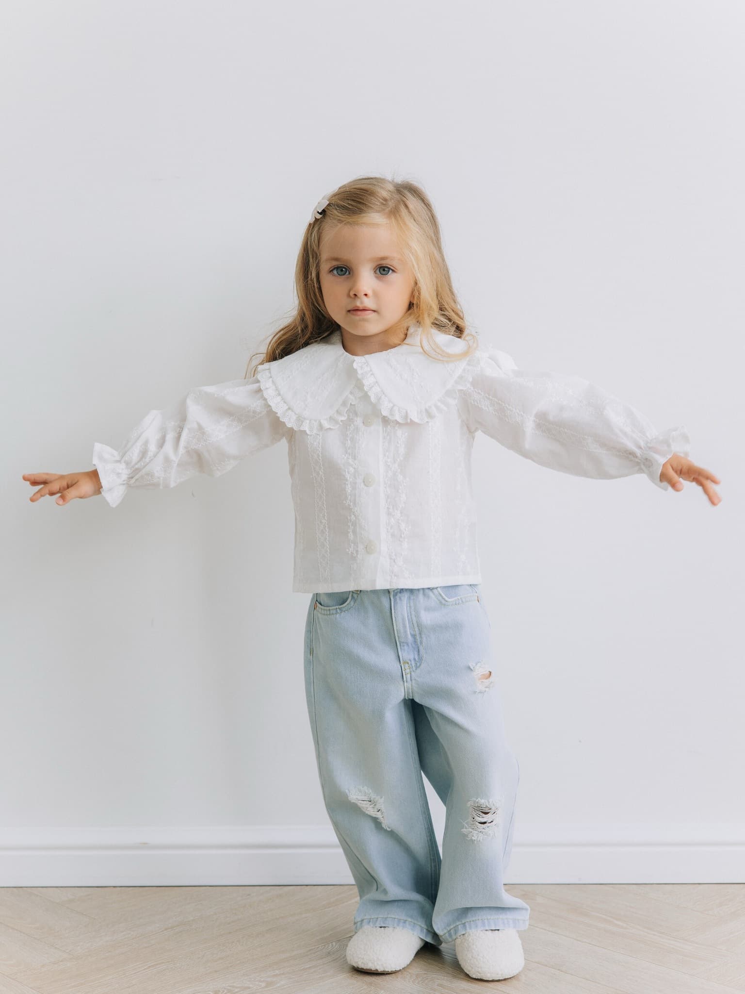 Блузка "Hunny", Молоко