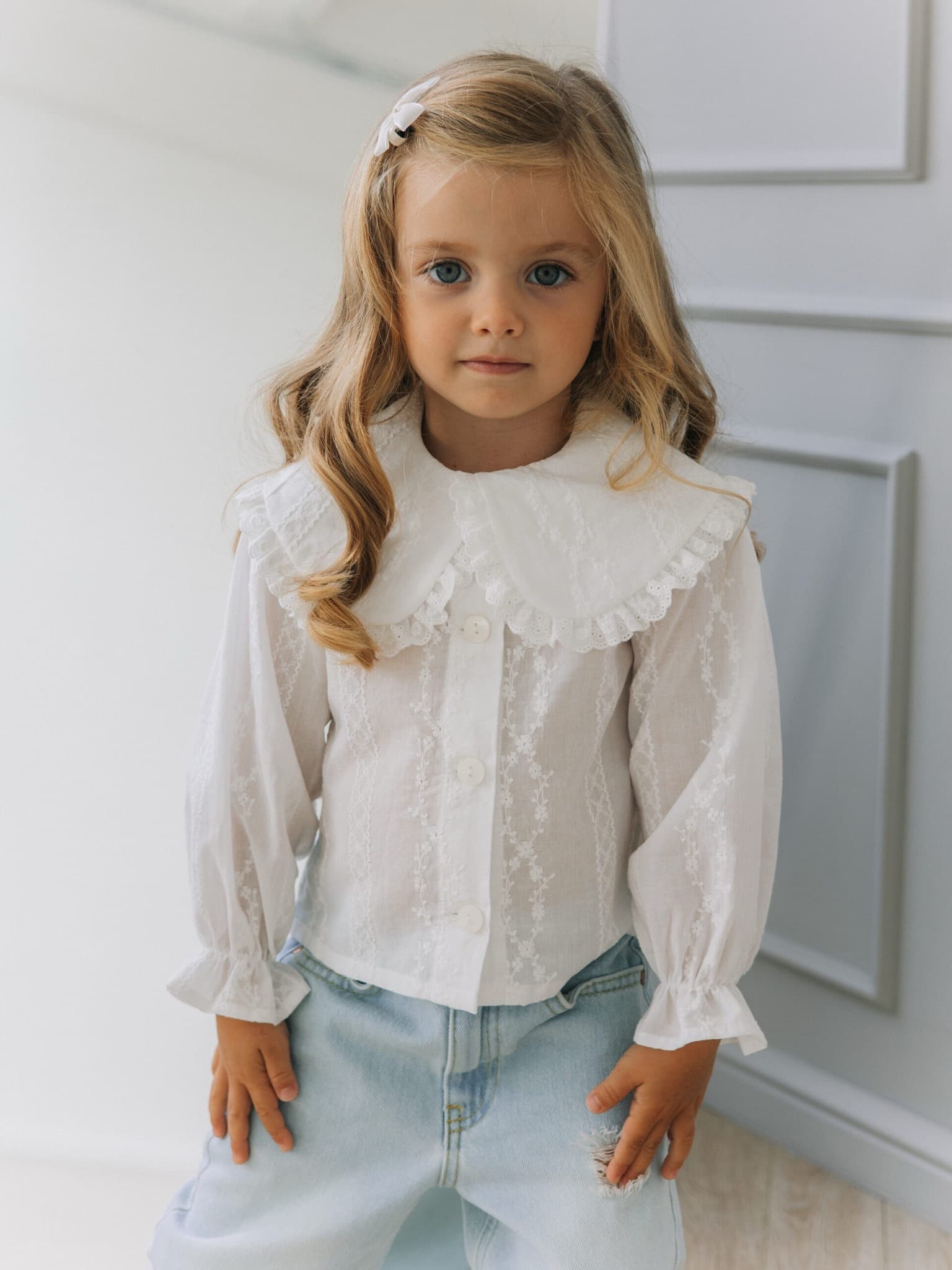 Блузка "Hunny", Молоко