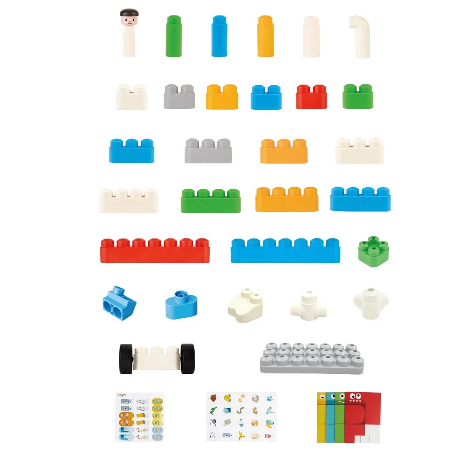 Конструктор "Креатив", Грузовик для сортировки мусора