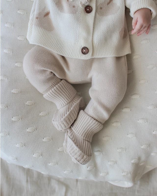 Штанишки детские Loomknits Топленое молоко