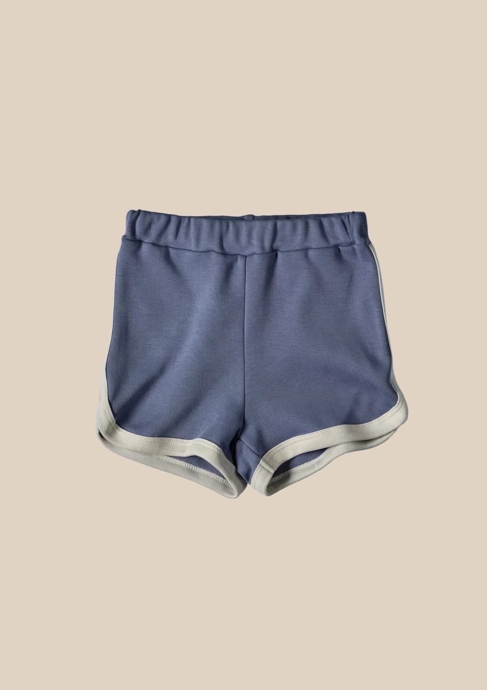 Шорты Голубика-сливочное облако