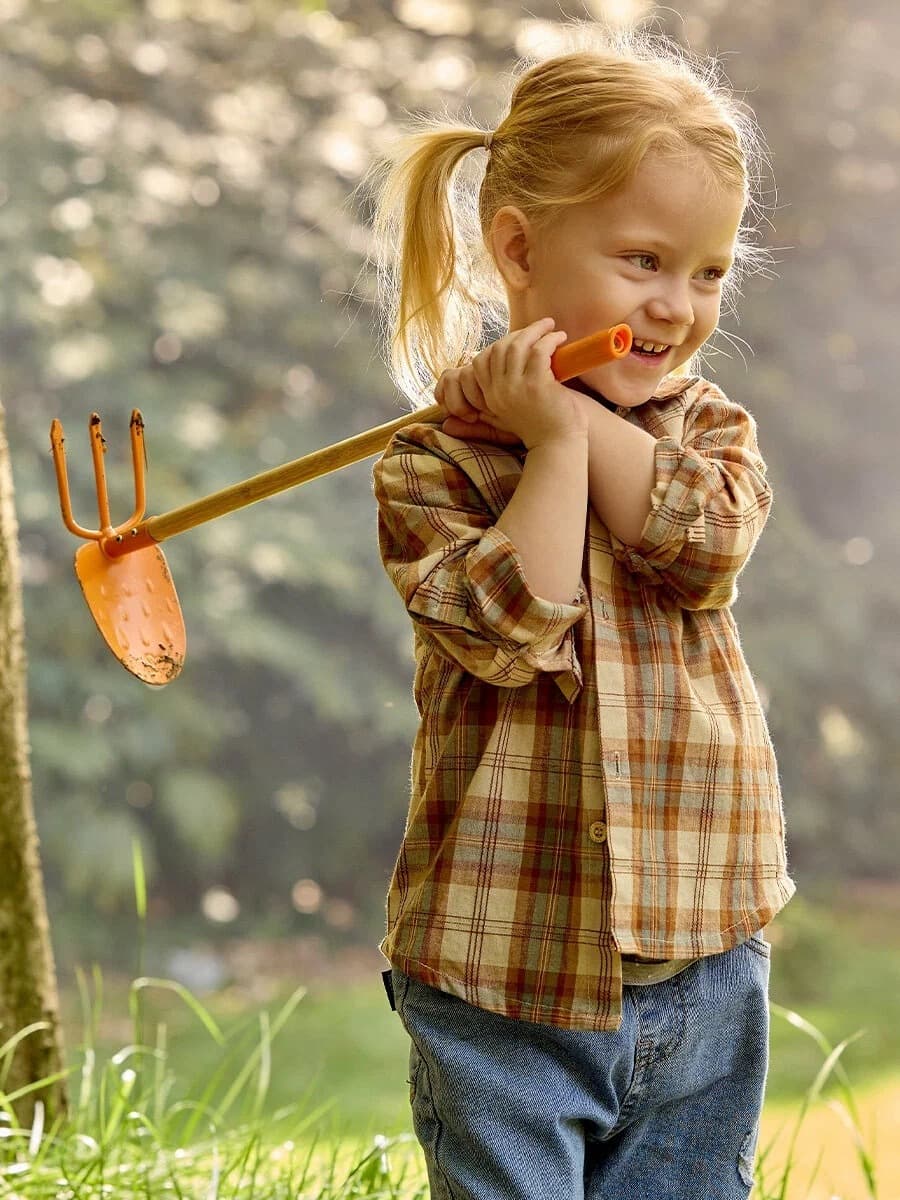 Игрушка "Садовод" Тяпка мотыга, двусторонняя