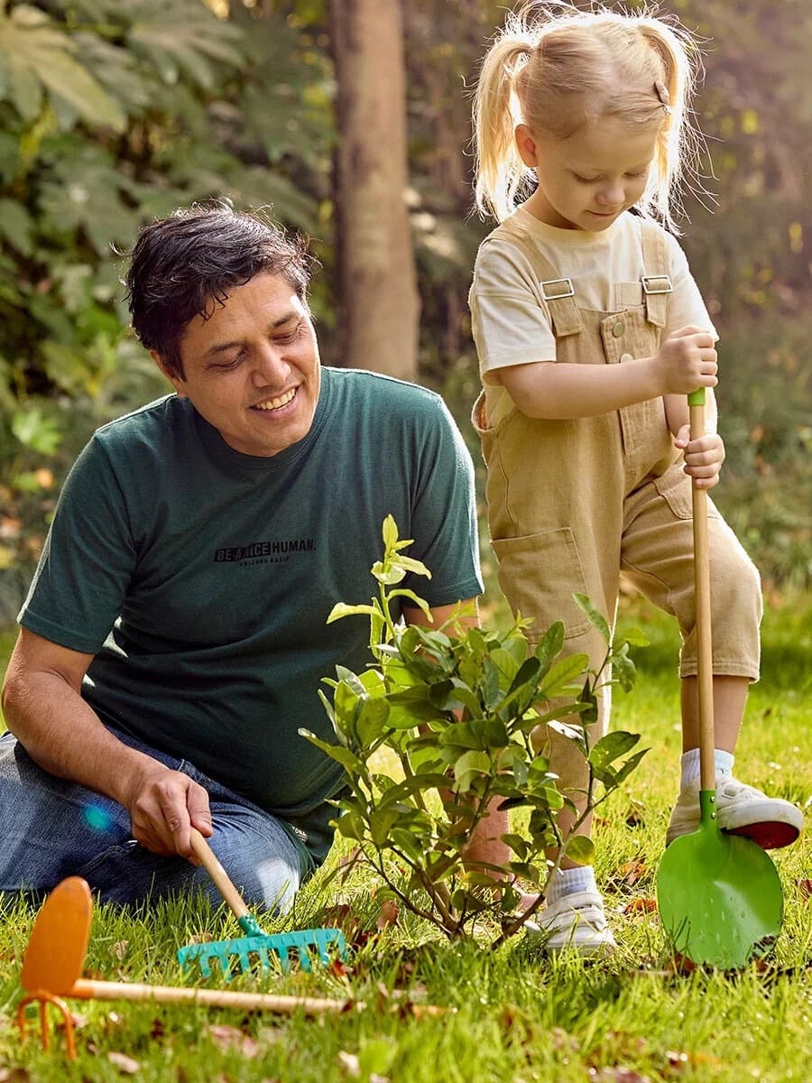 Игрушка "Садовод" Тяпка мотыга, двусторонняя