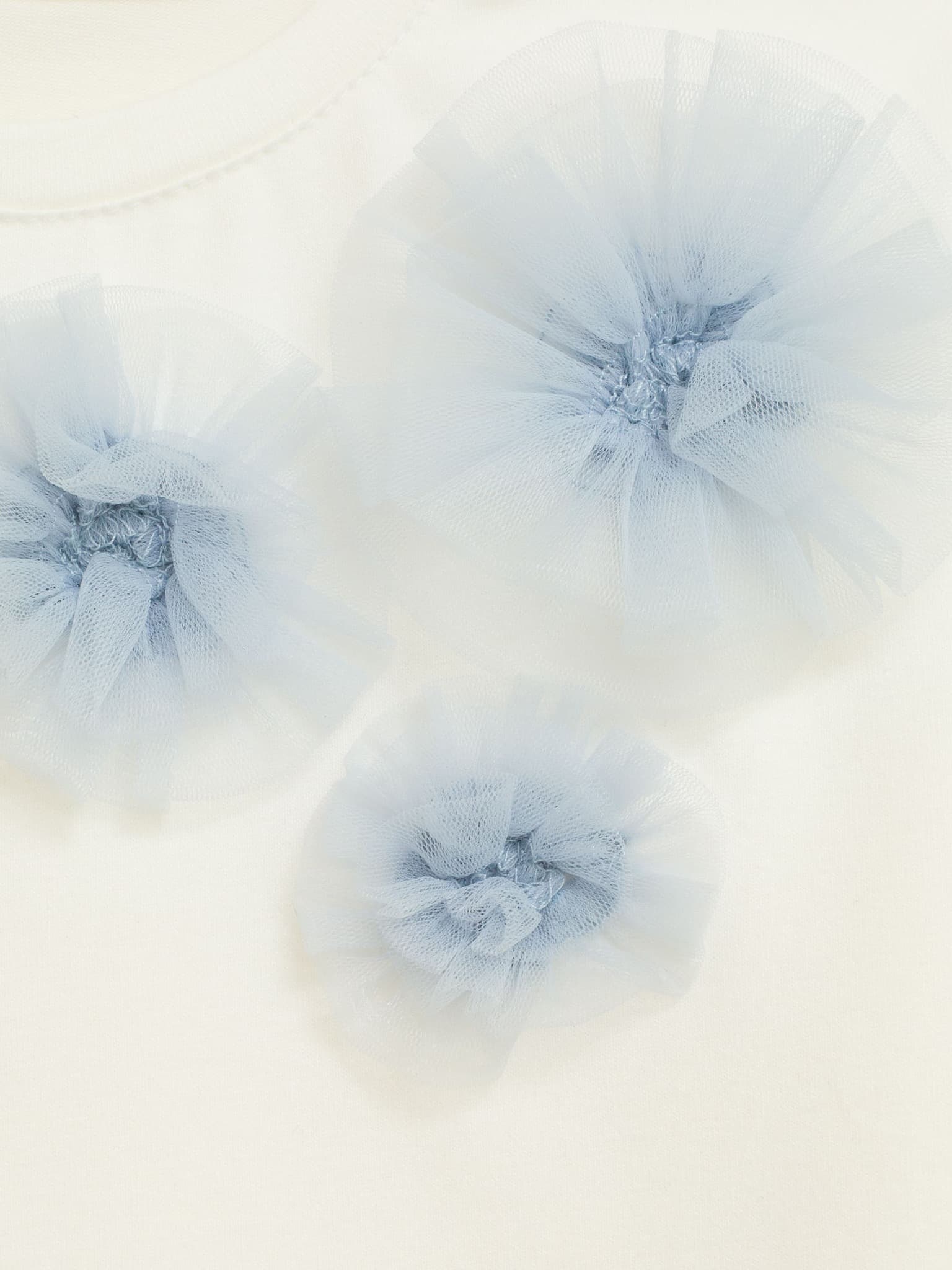 Футболка с цветами, Молоко