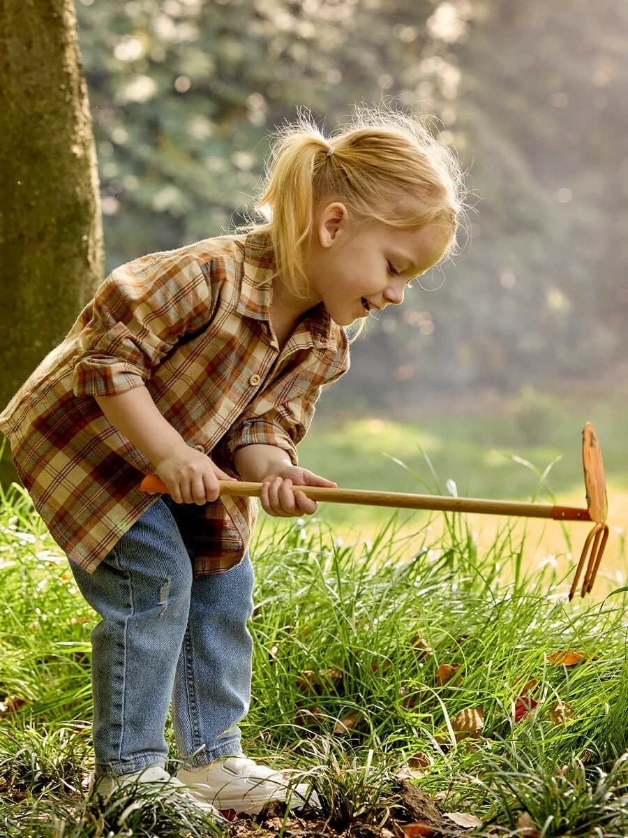 Игрушка "Садовод" Тяпка мотыга, двусторонняя