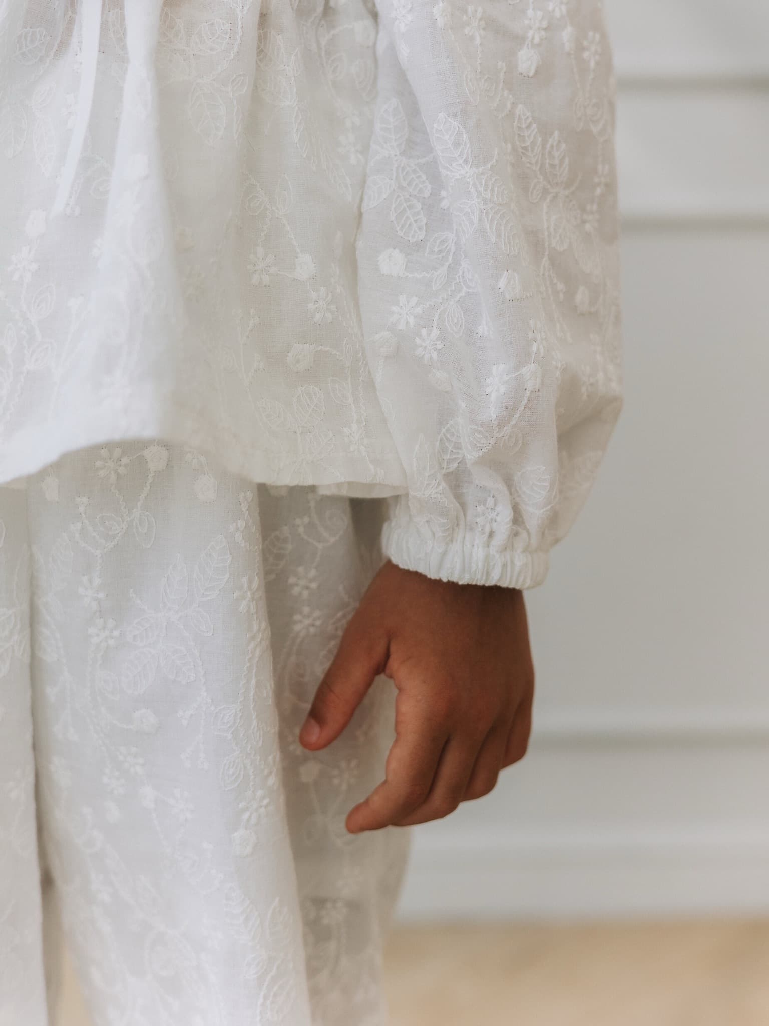 Блузка из шитья "Мия", Молоко