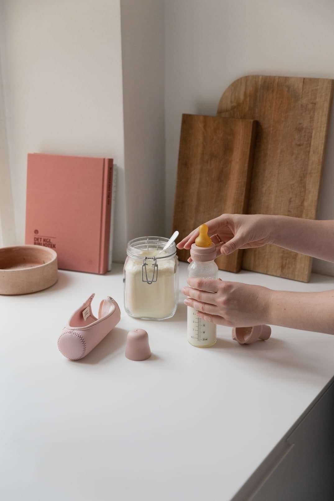 Бутылочка в наборе BIBS Complete Set - Baby Blue, 110 мл