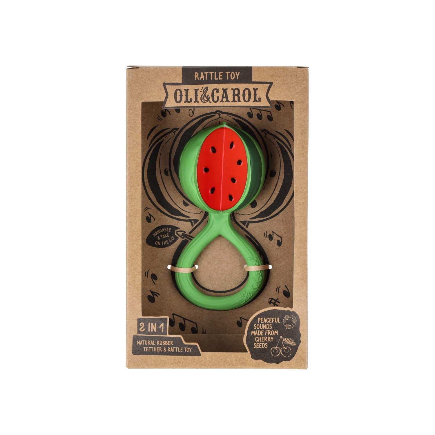 Watermelon Rattle Toy, погремушка