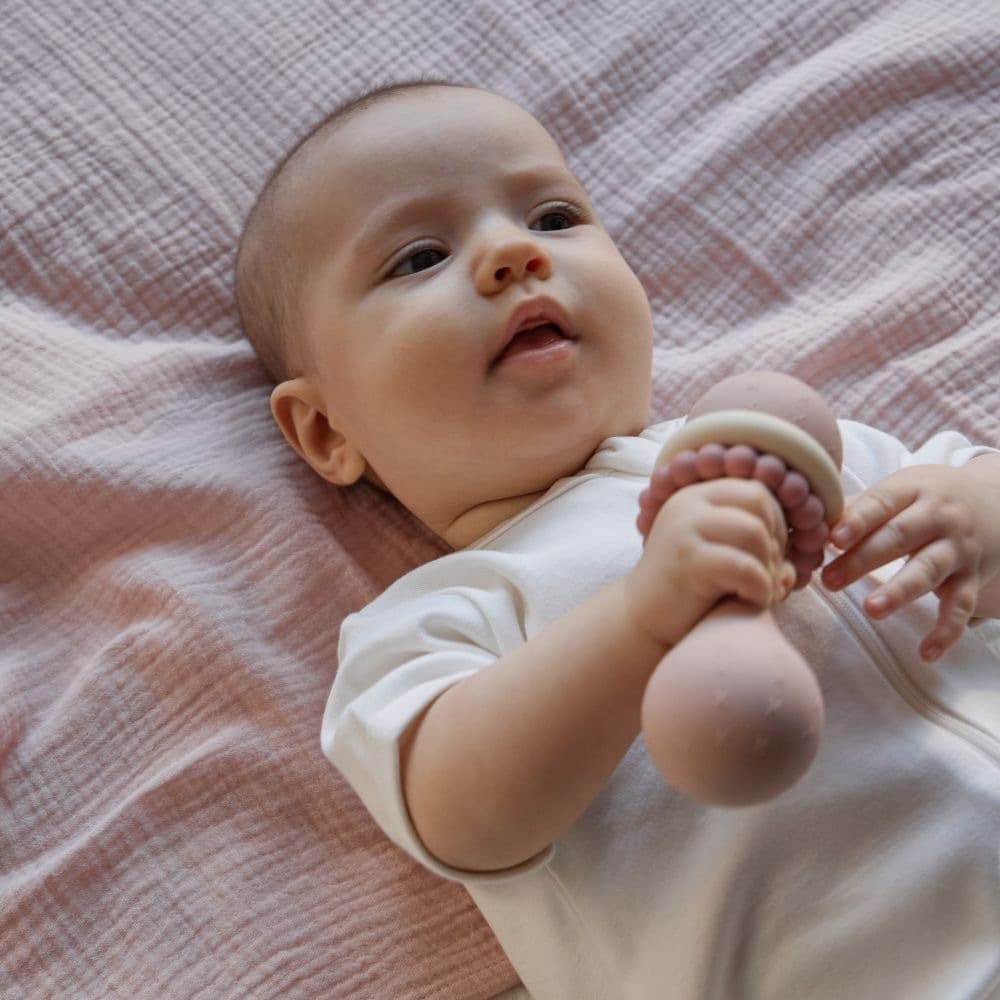 Погремушка Гантеля, Пудра