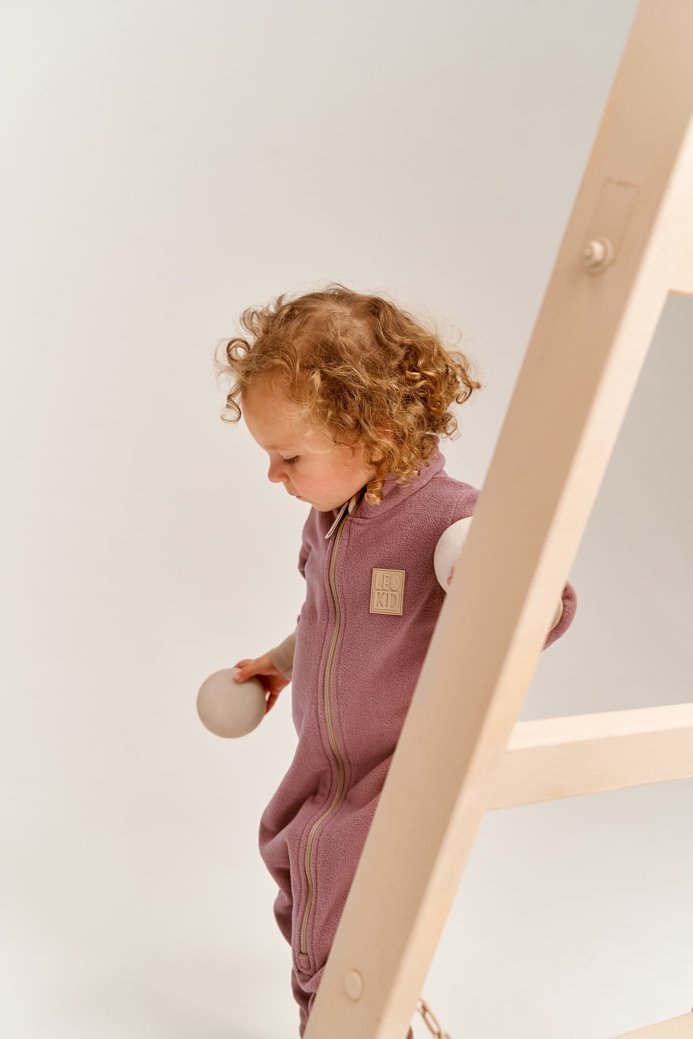 Флисовый комбинезон Leokid Aster Sand