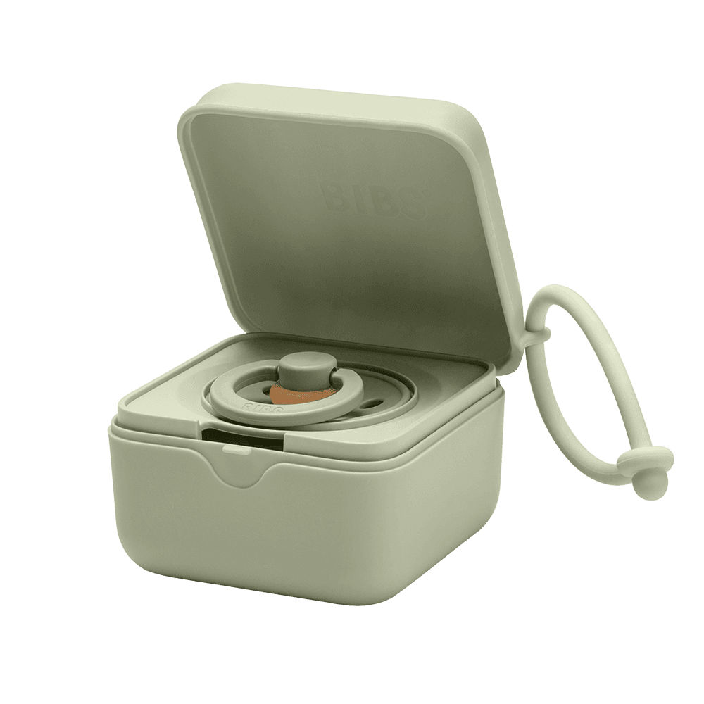 Контейнер для пустышки BIBS Pacifier Box Sage