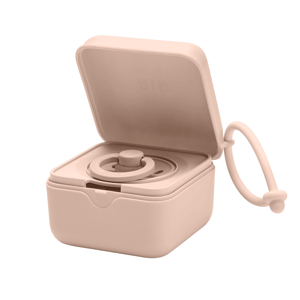 Контейнер для пустышки BIBS Pacifier Box Blush