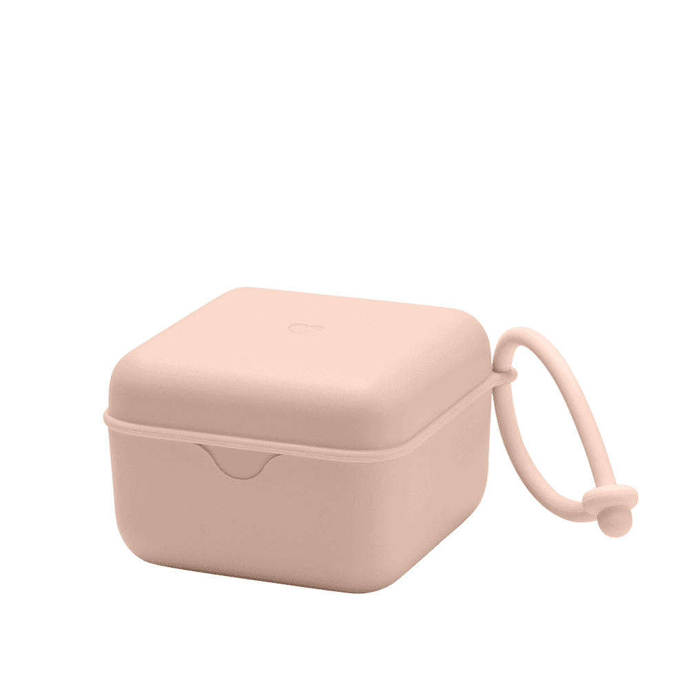 Контейнер для пустышки BIBS Pacifier Box Blush