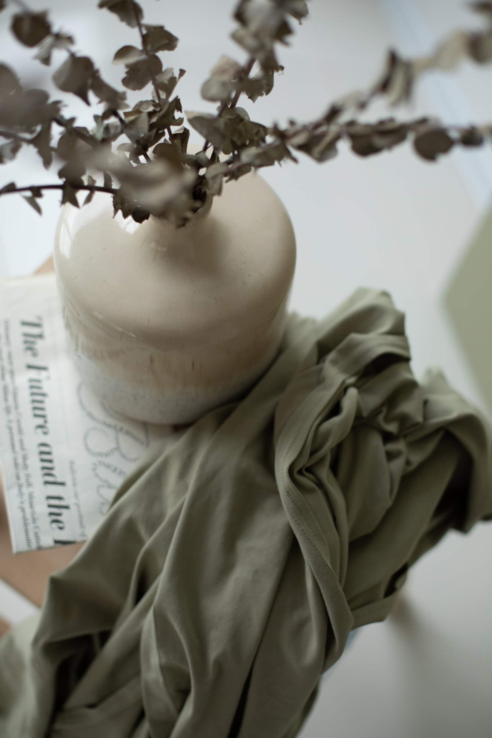 Трикотажный слинг-шарф, цвет Фисташка