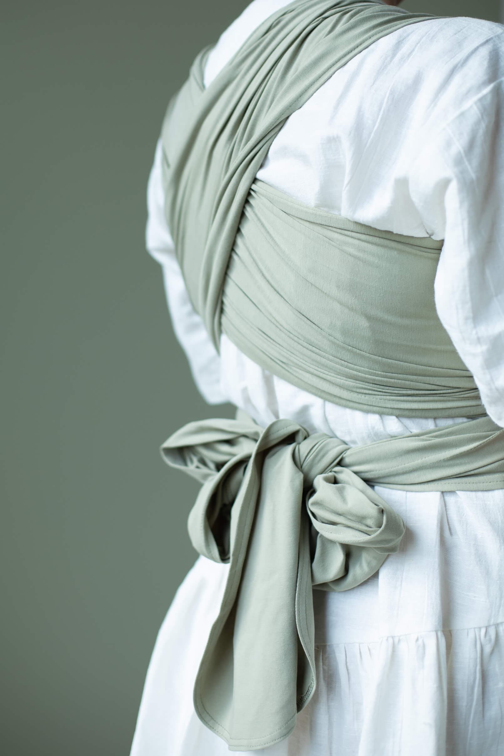 Трикотажный слинг-шарф, цвет Фисташка