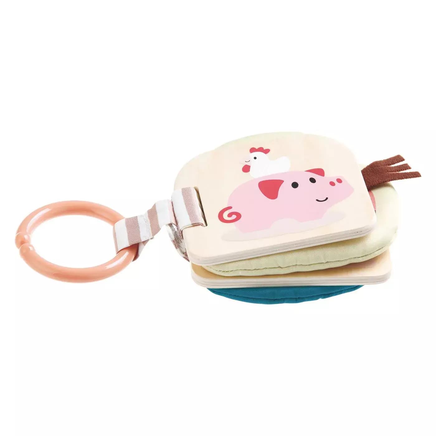 Развивающие игрушки для малышей  Книжка-подвеска "Домашние животные"