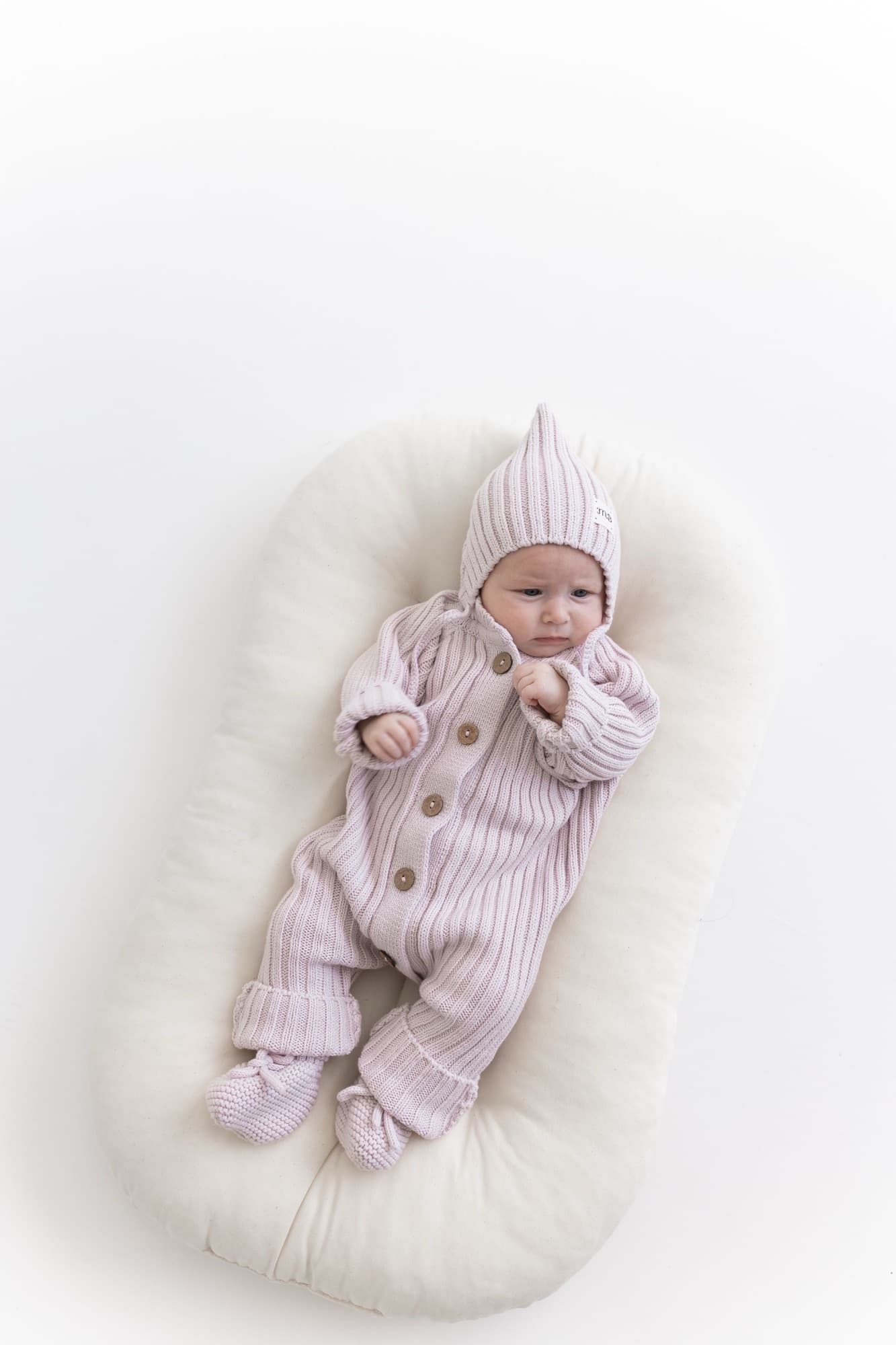 Комплект 3в1 лапша из 100% хлопка Лавандовый