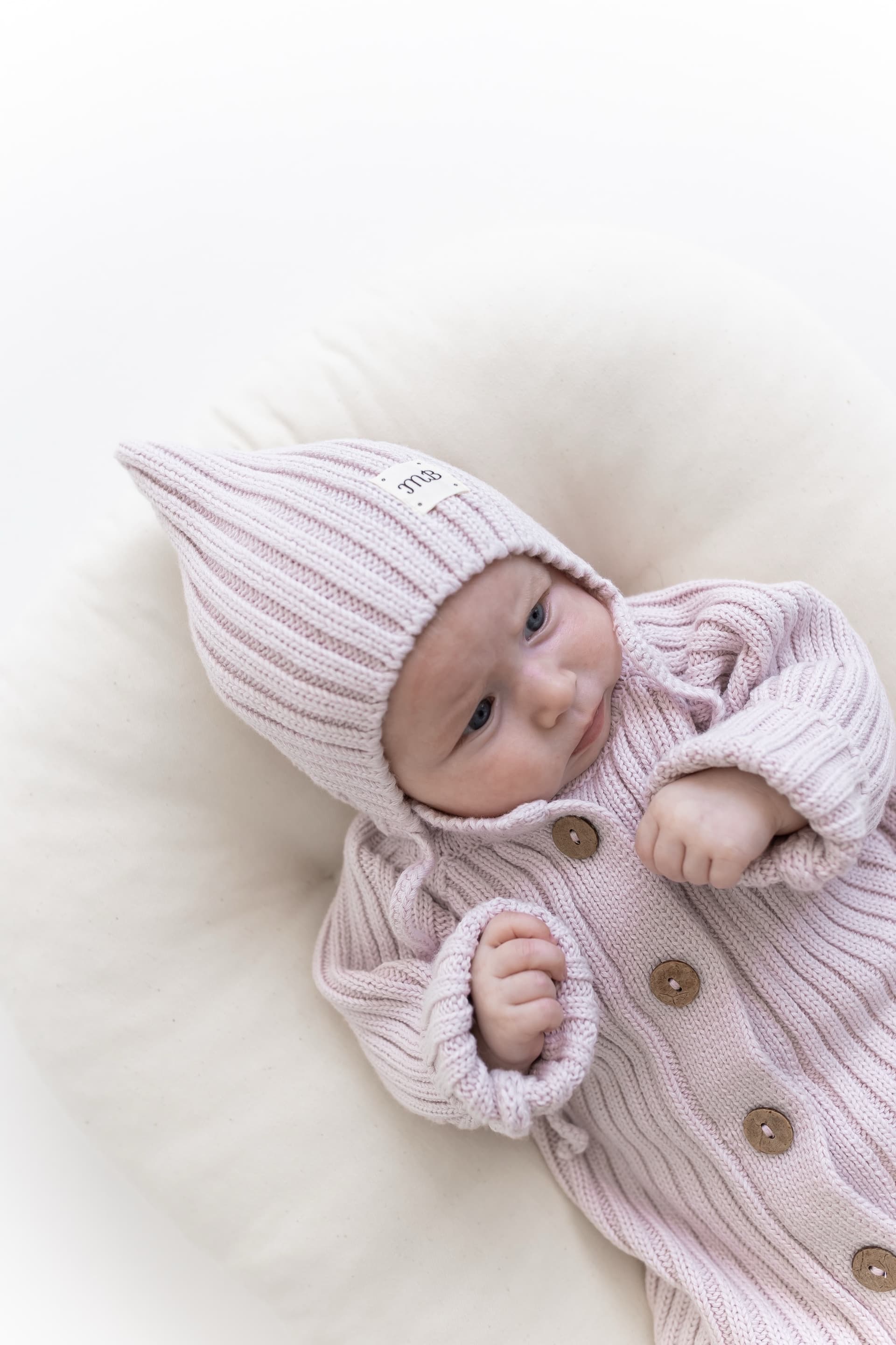 Комплект 3в1 лапша из 100% хлопка Лавандовый