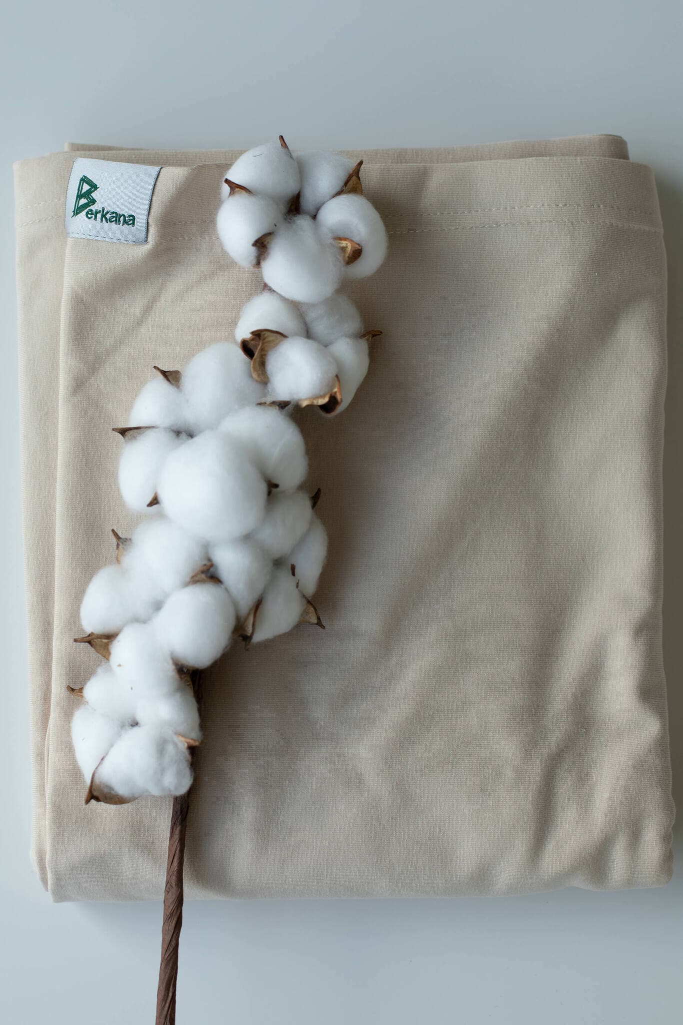 Трикотажный слинг-шарф, цвет какао