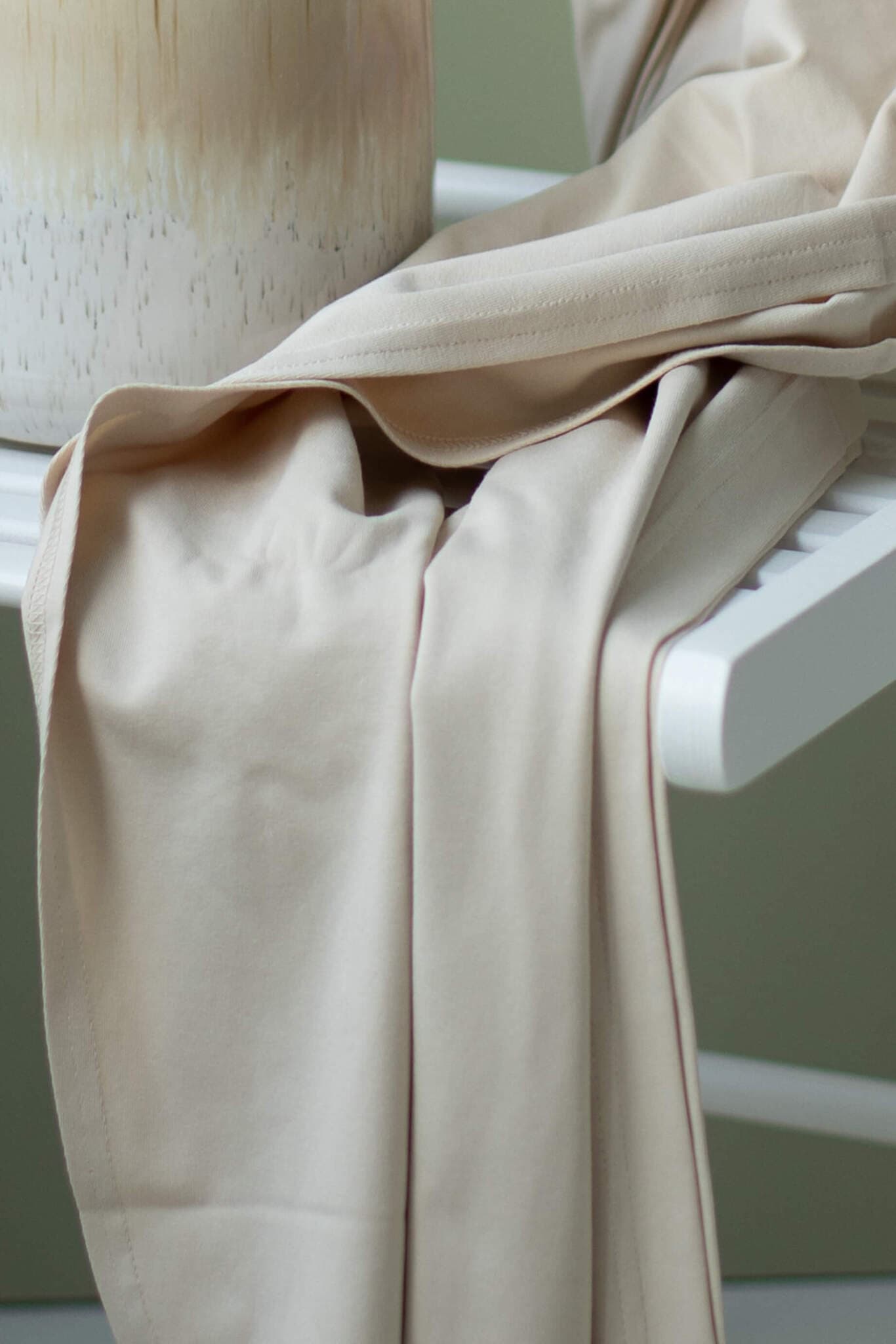 Трикотажный слинг-шарф, цвет какао