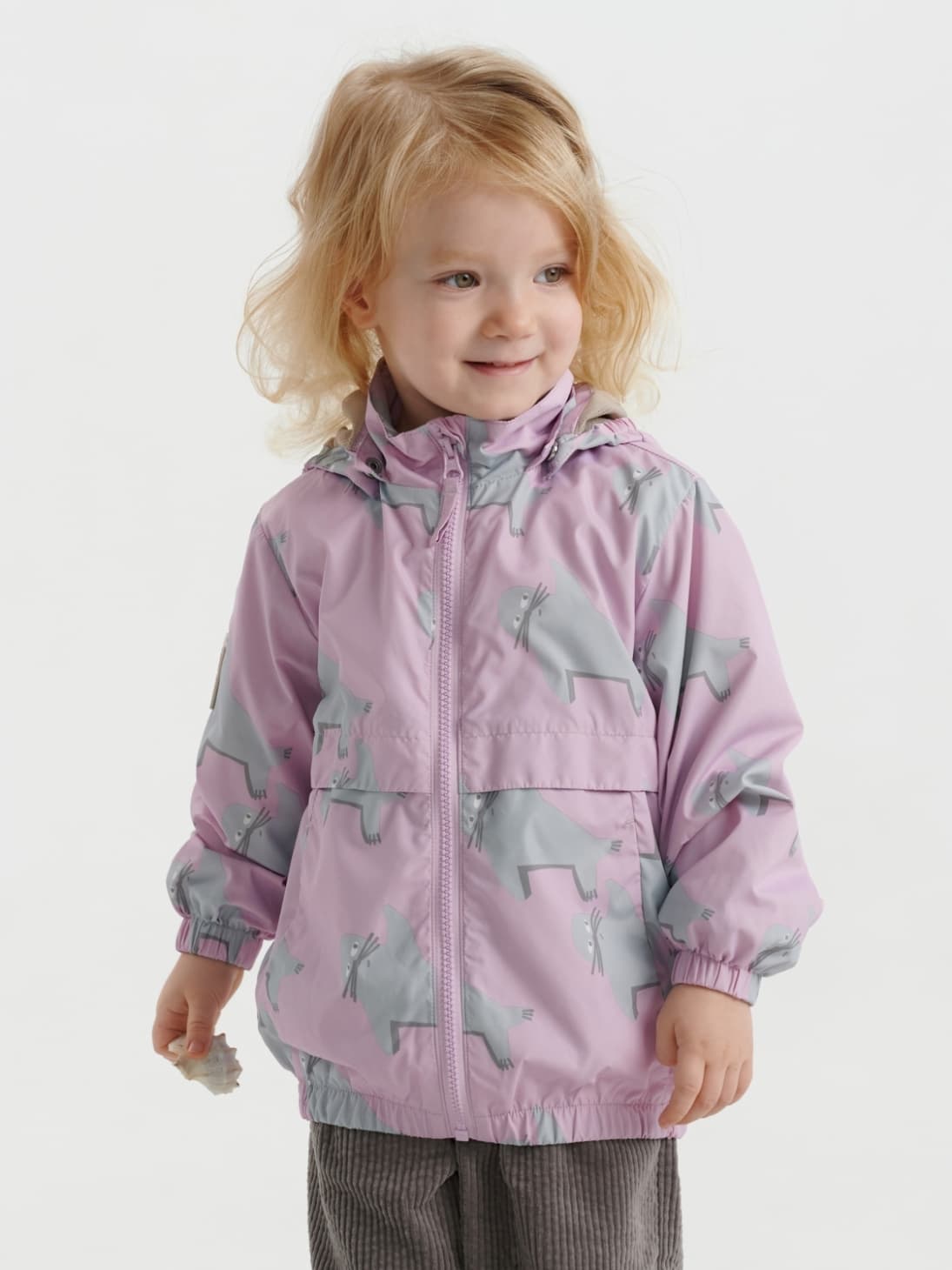 Ветровка Leokid Shells "Sea Tot Pink"