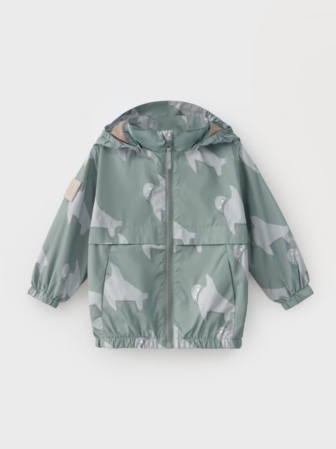 Ветровка Leokid Shells "Sea Tot Green"