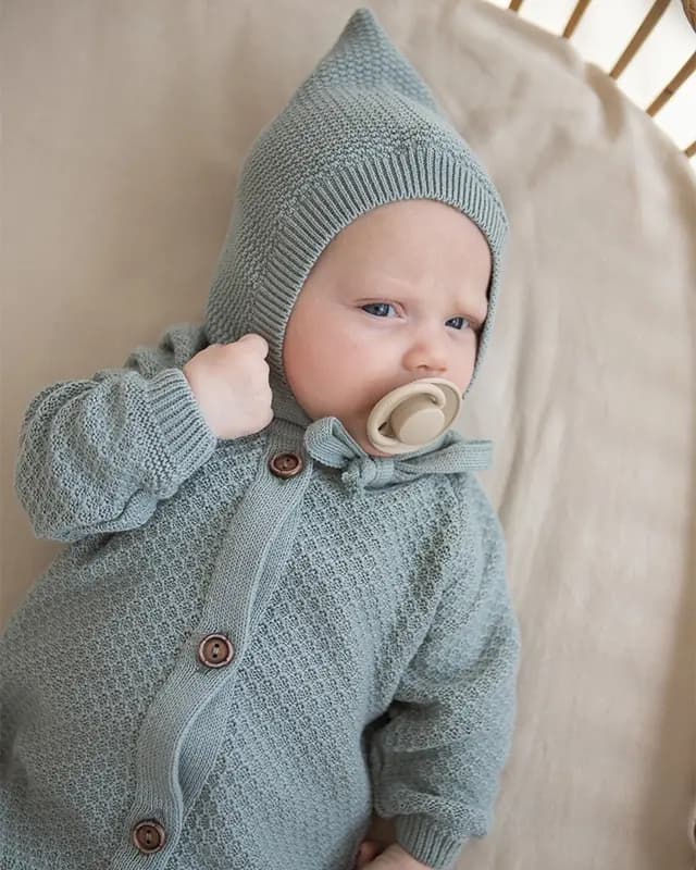 Комбинезон текстурный Серо-зелёный