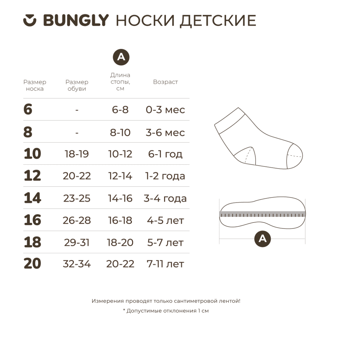 Комплект носков "Белые"