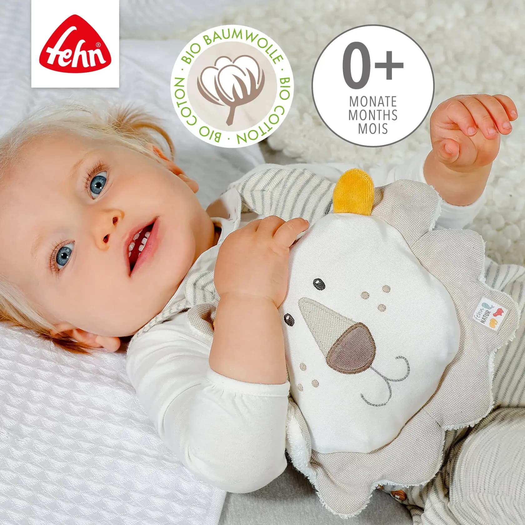 Игрушка-грелка Лев с виноградными косточками