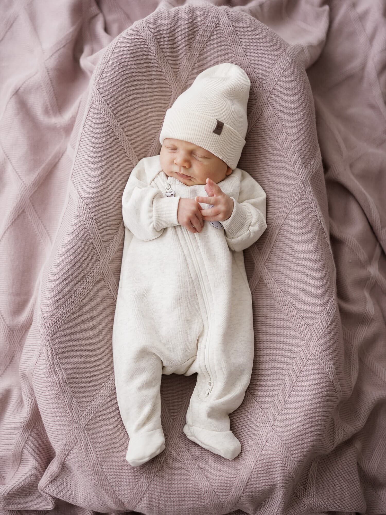 Комбинезон с начёсом, "Ванильный пудинг"