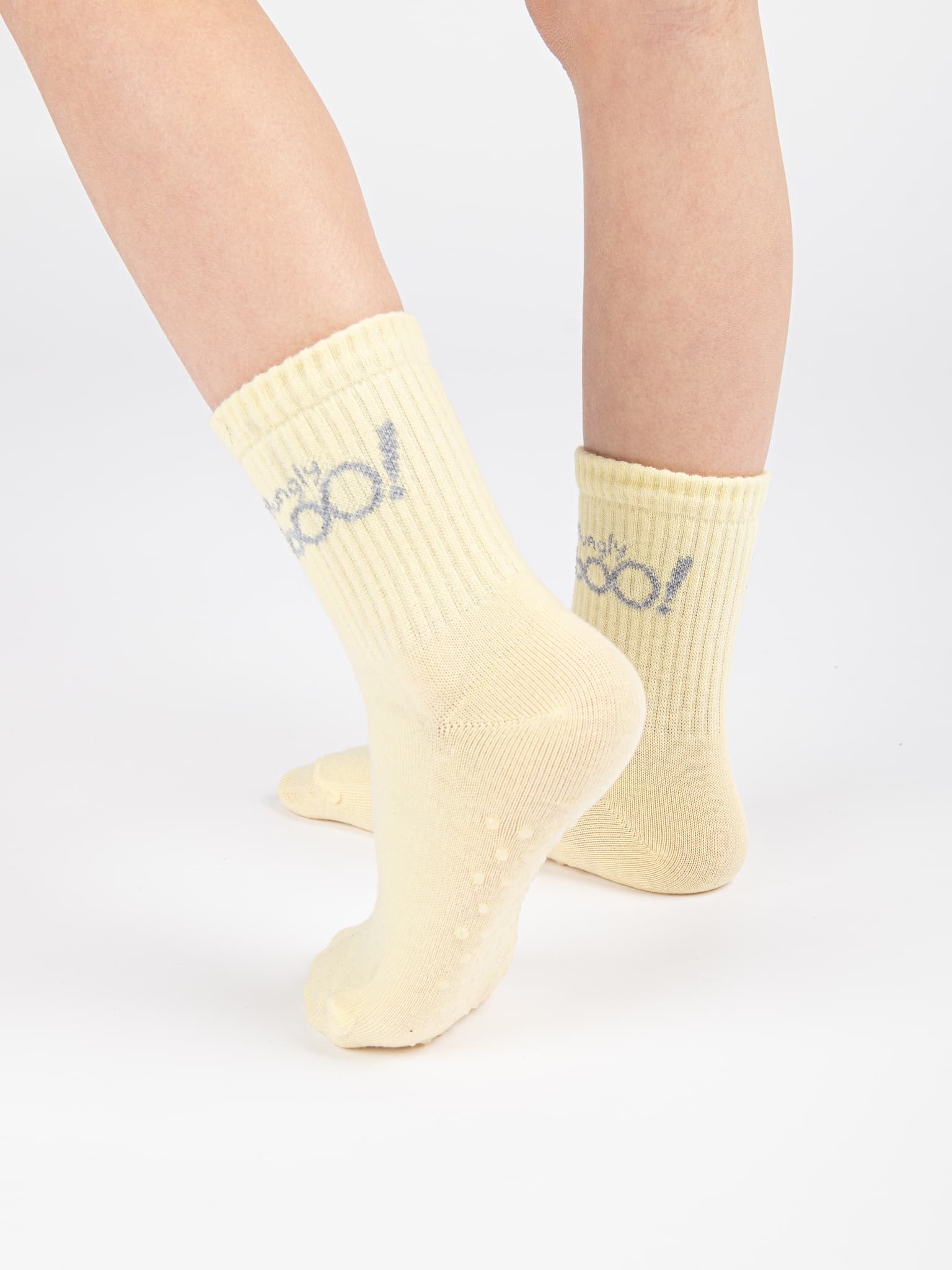 Комплект носков со стопперами "Нарцисс/Роза"