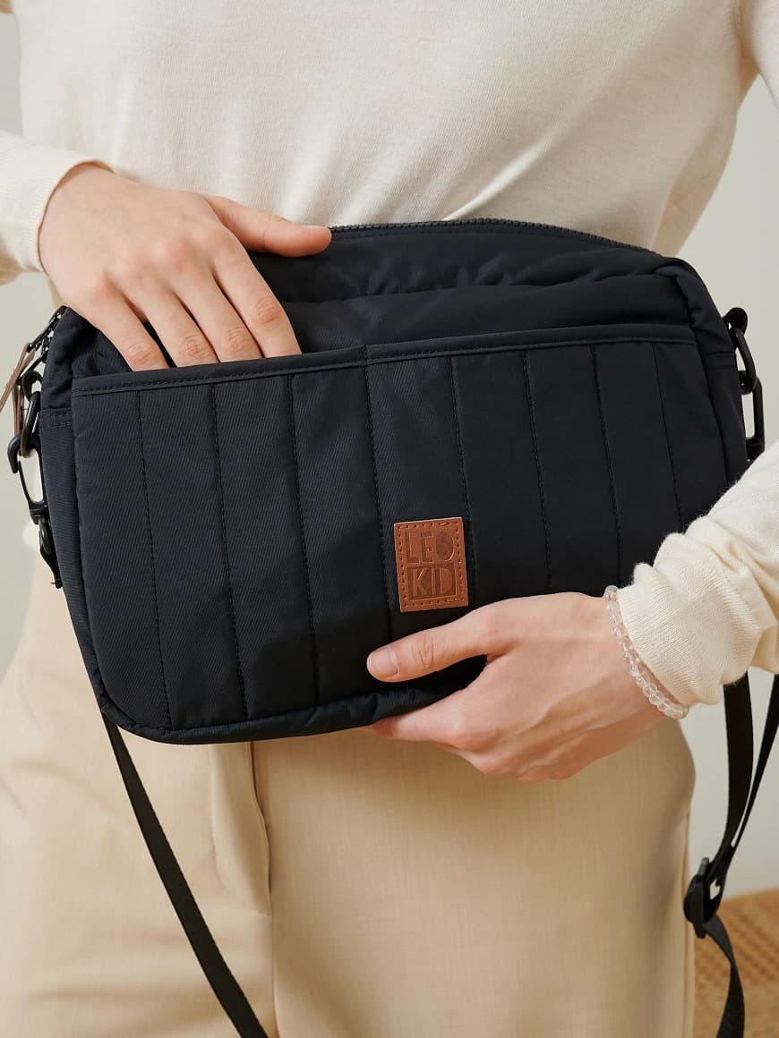 Сумка-органайзер Leokid Black Pebble