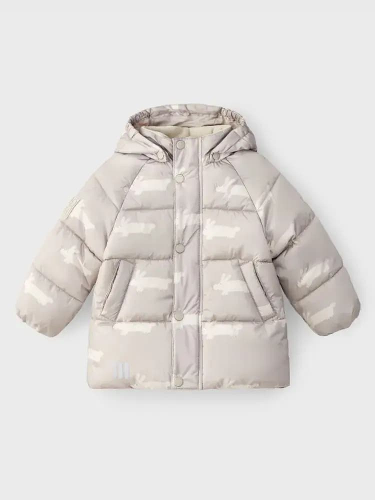 Демисезонная куртка Leokid Leni Beige Fluffy