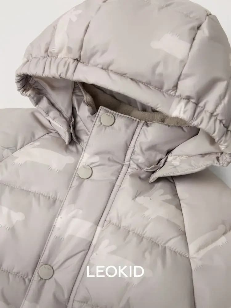 Демисезонная куртка Leokid Leni Beige Fluffy