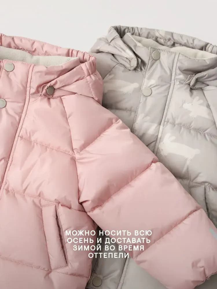 Демисезонная куртка Leokid Leni Pink Bloom