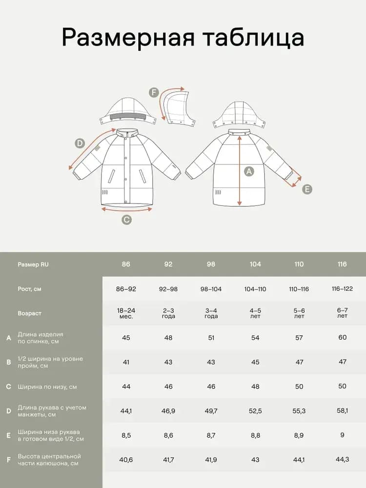 Демисезонная куртка Leokid Leni Beige Fluffy