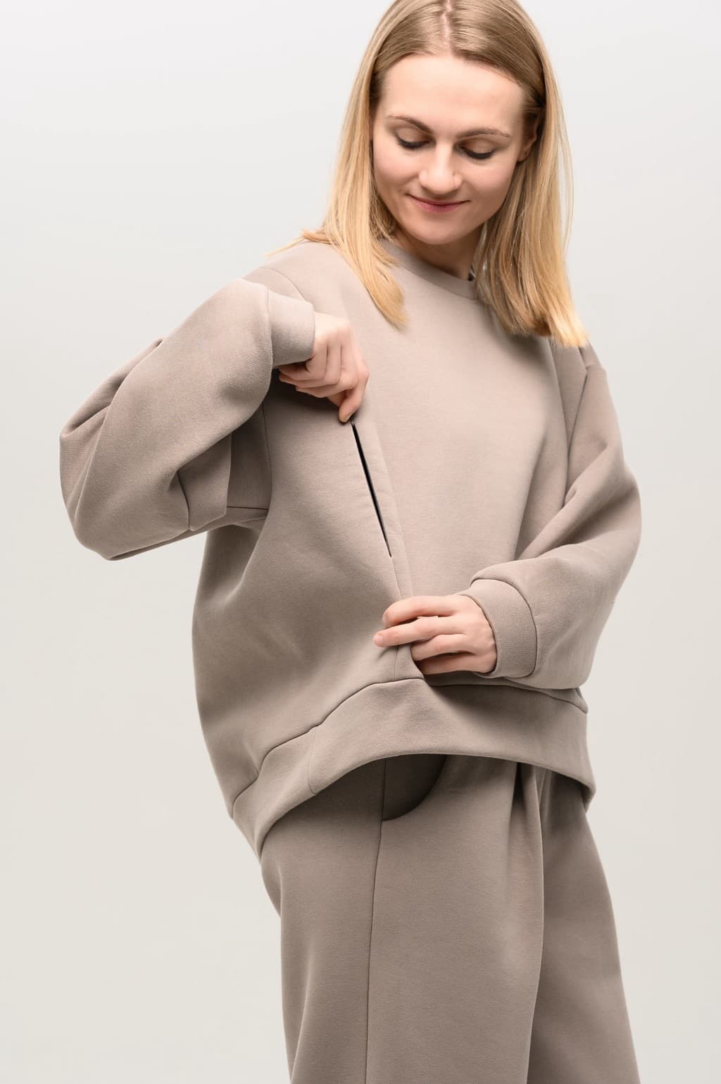 Костюм, Кофейный