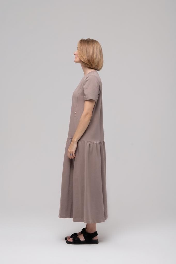 Платье, Кофейный