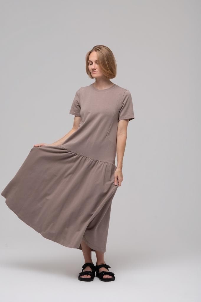 Платье, Кофейный