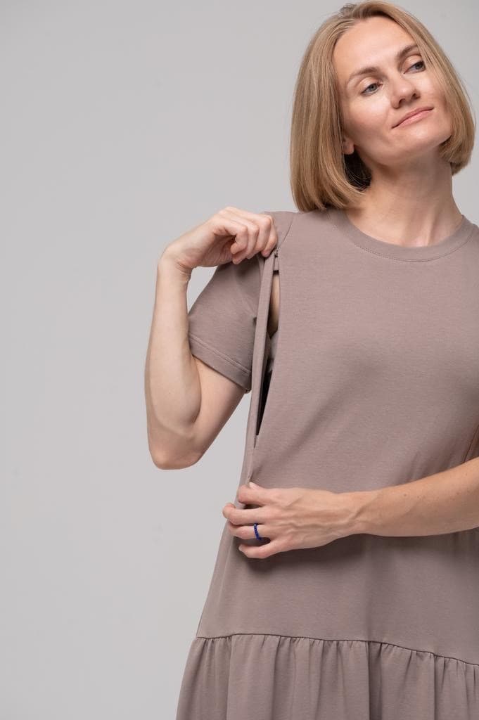 Платье, Кофейный