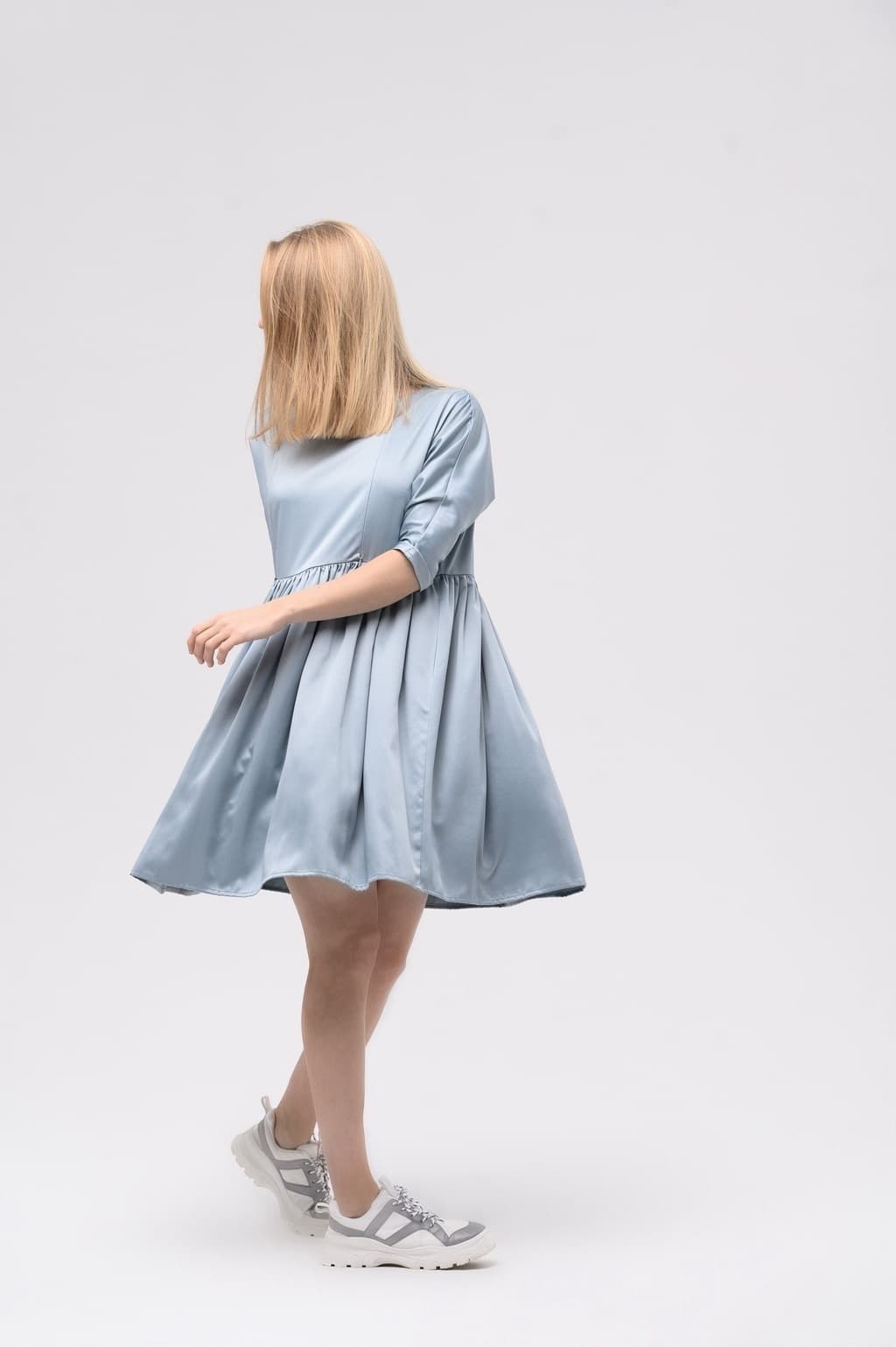 Платье Зефирка, Голубой