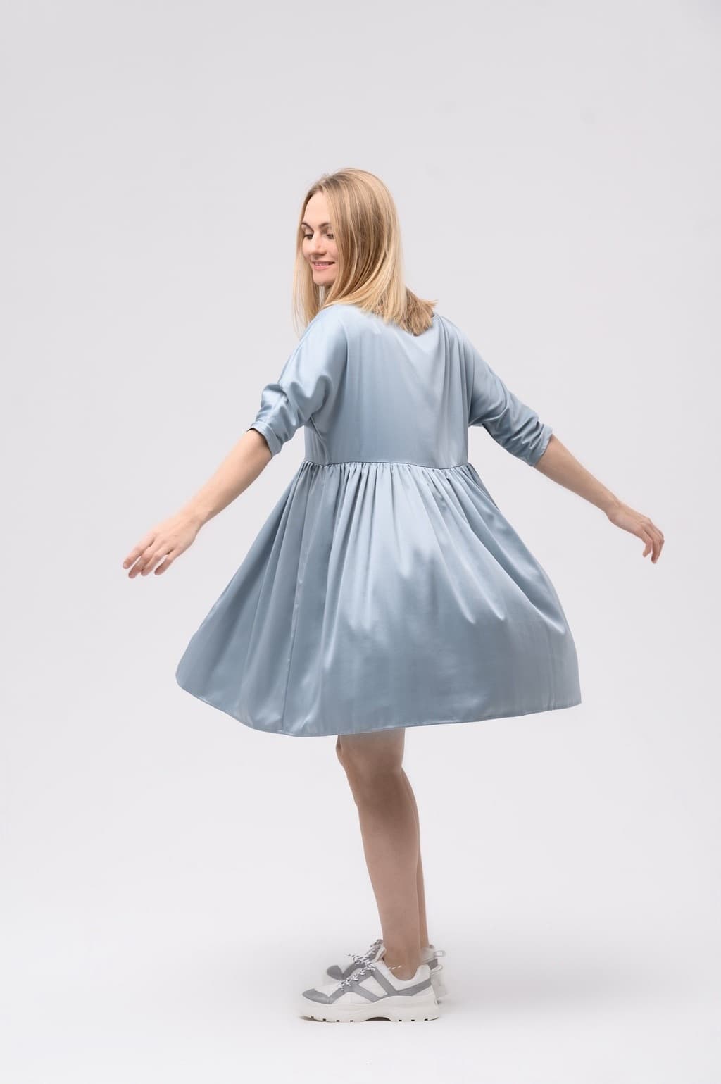 Платье Зефирка, Голубой
