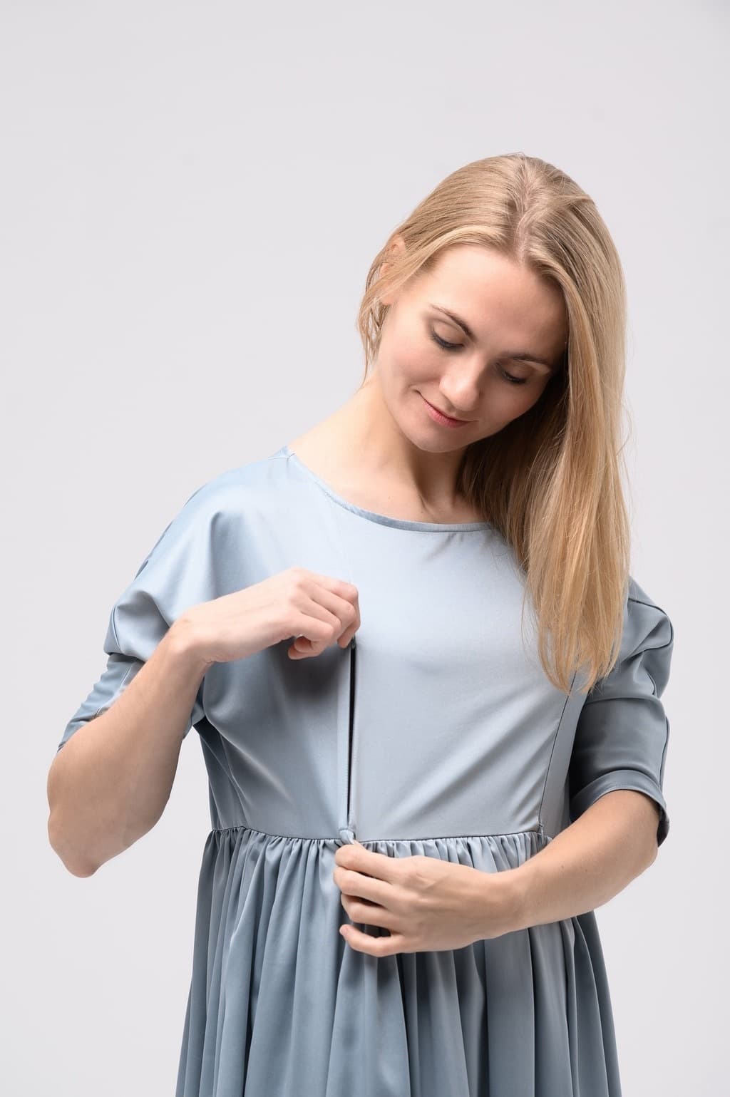 Платье Зефирка, Голубой