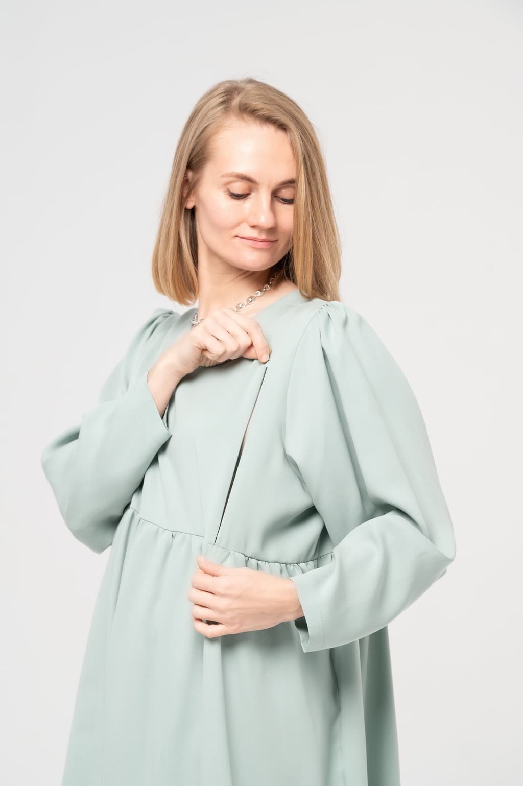 Платье, Мятный