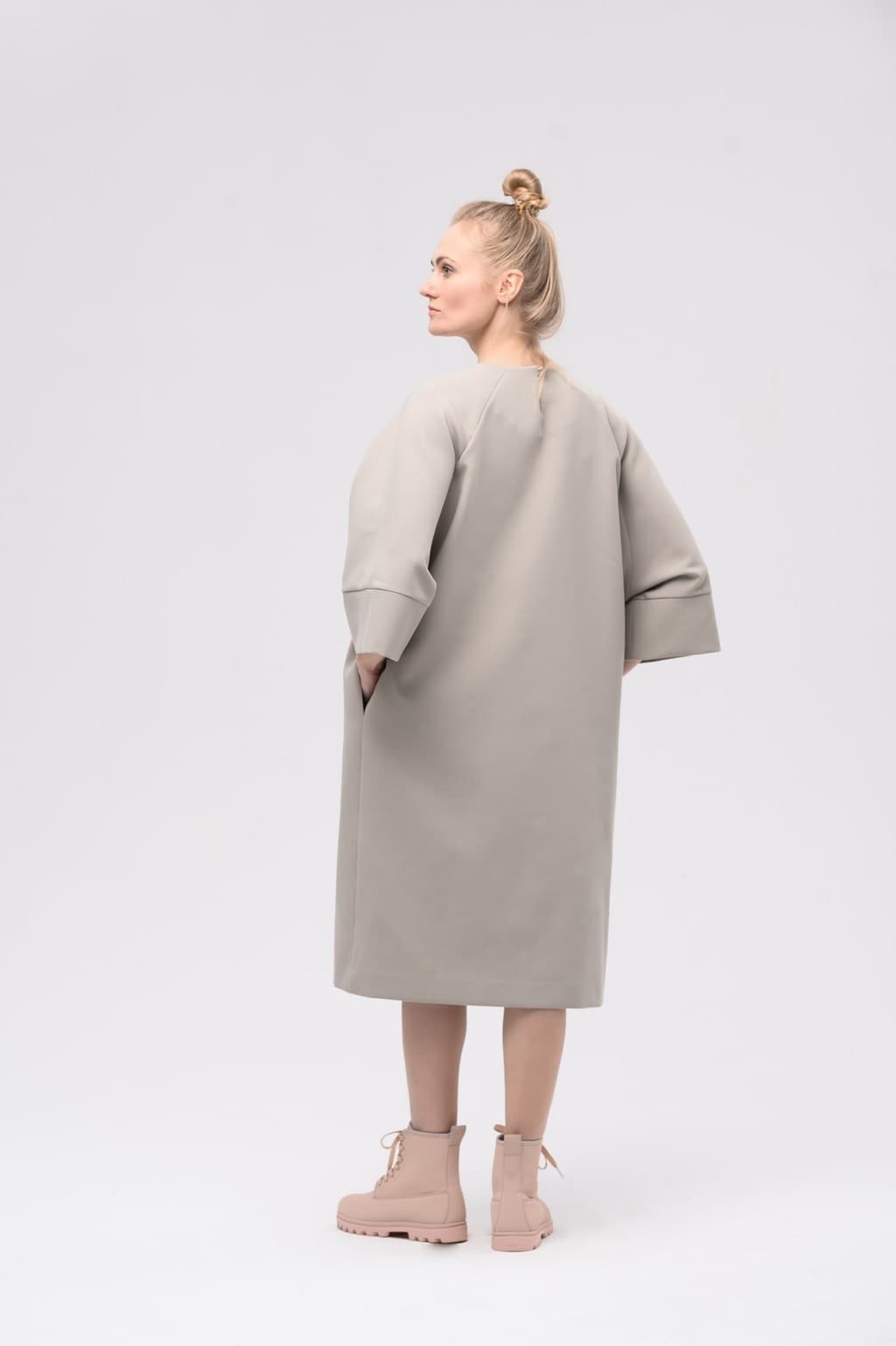 Платье-кимоно, Олива