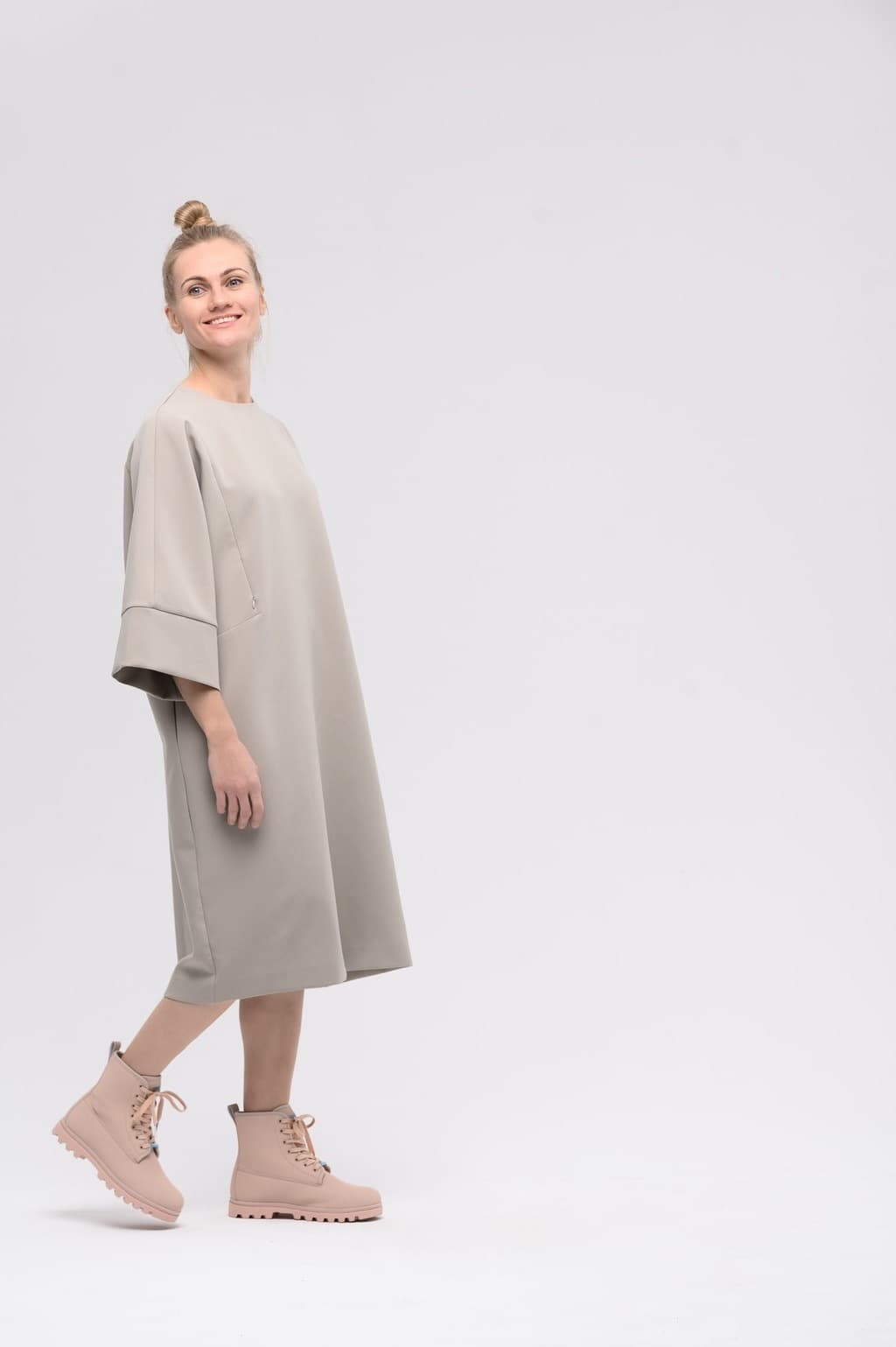 Платье-кимоно, Олива